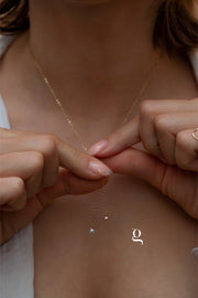 Y Necklace with Dual Pearl Drops
