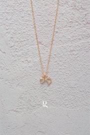 Heart & Initial Necklace