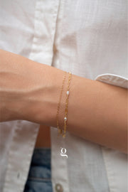 Dual Chain Bracelet