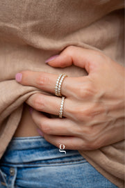 Gold Eternity Band Ring