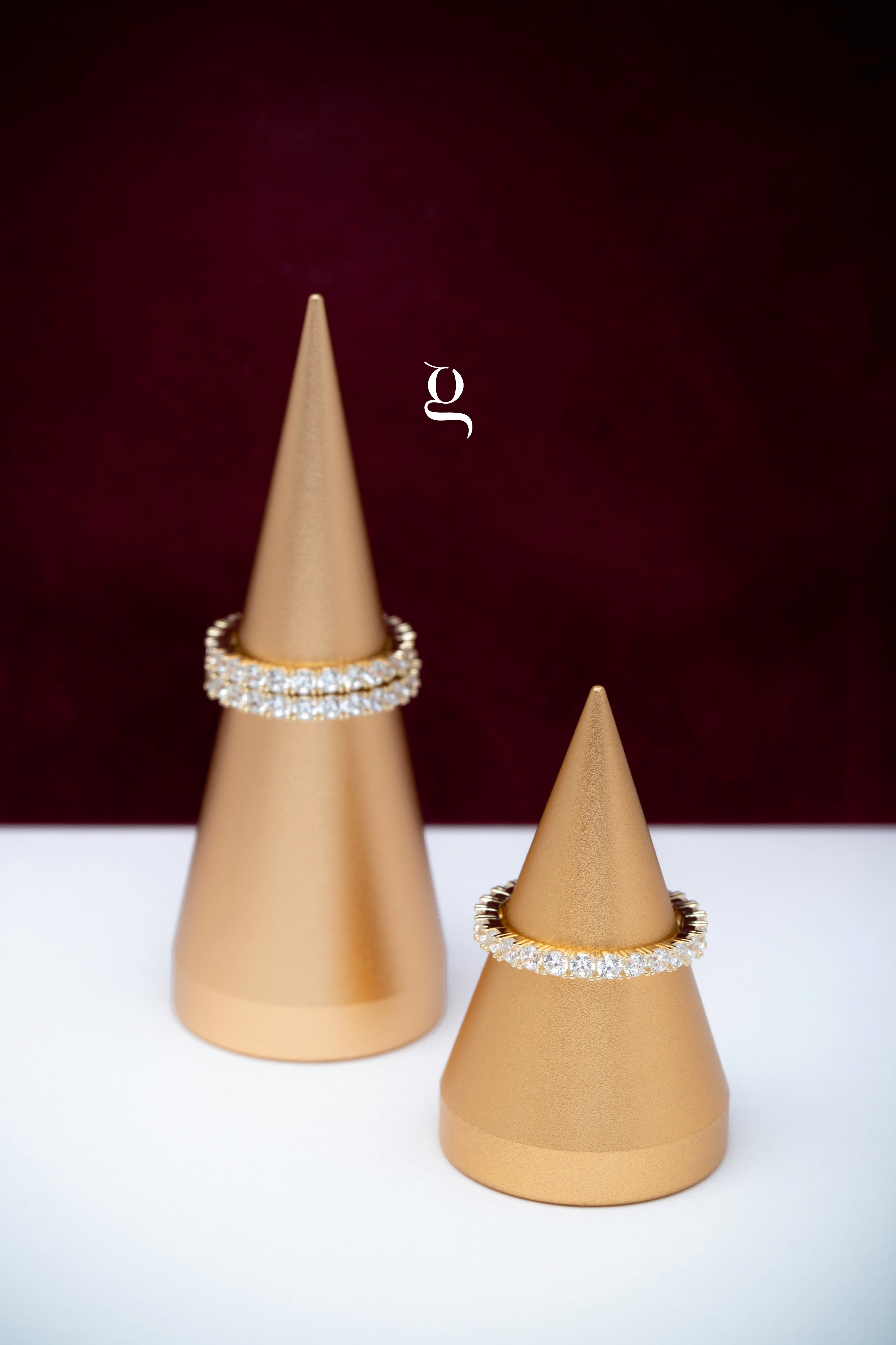 Gold Eternity Band Ring