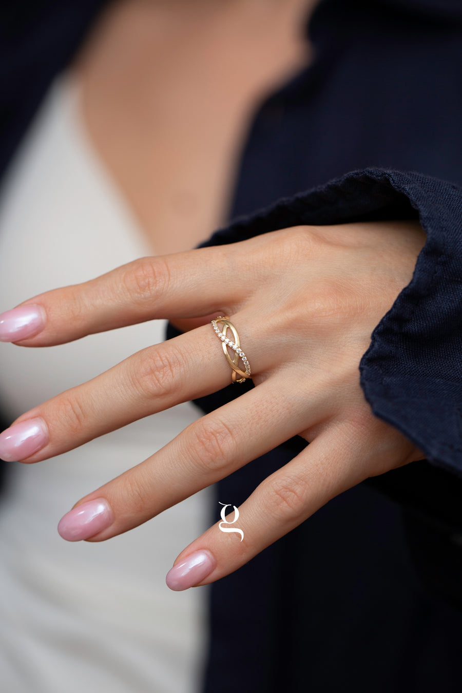 Twist of Grace Ring