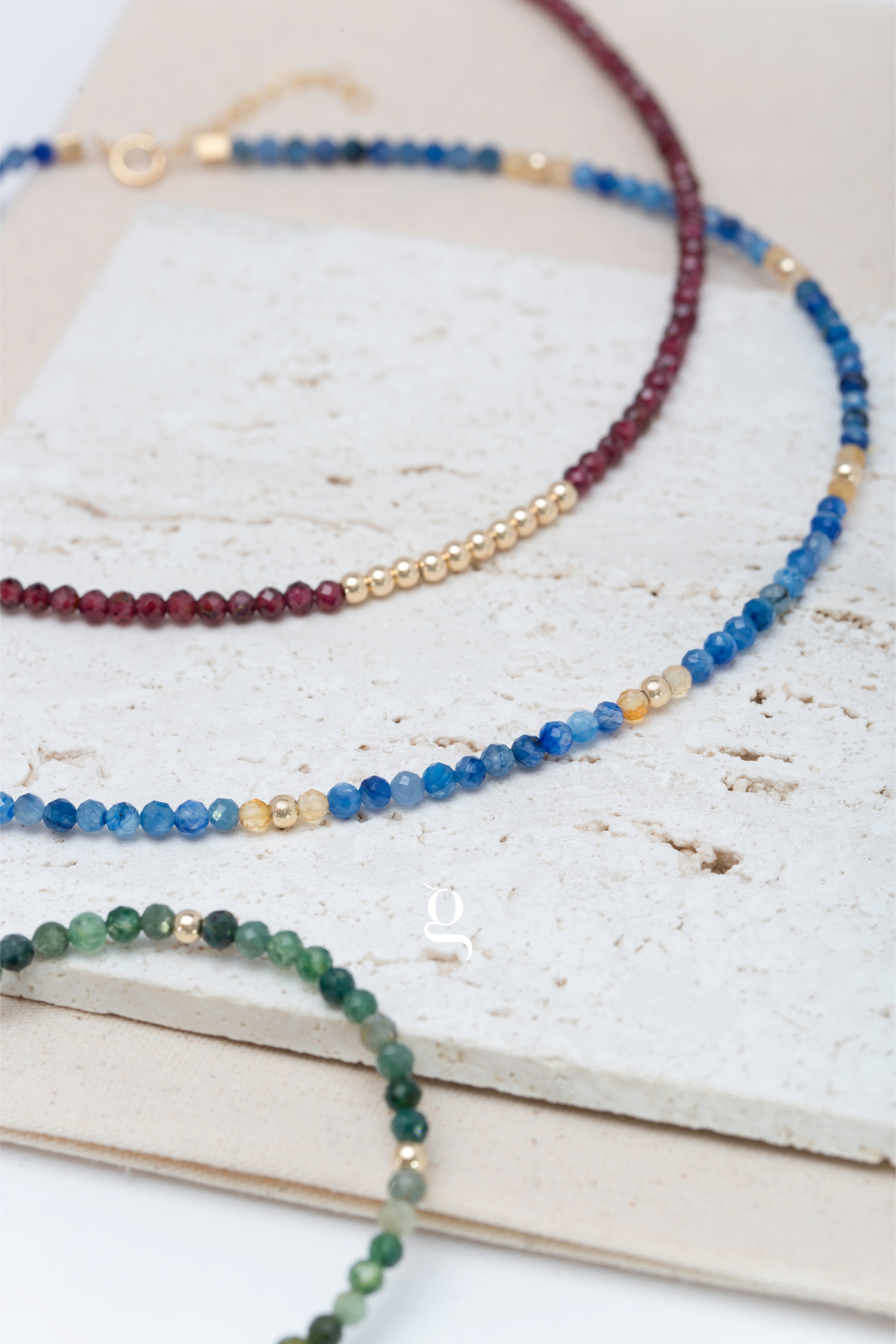 Azure Beads Necklace