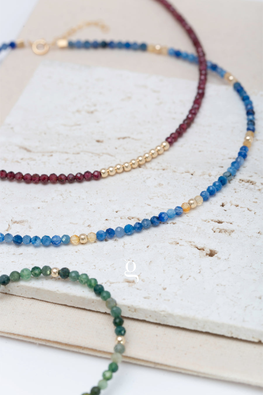 Azure Beads Necklace