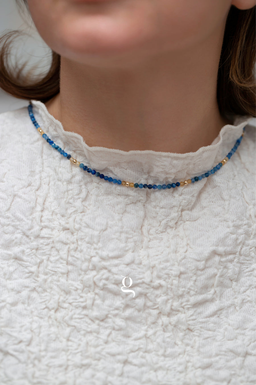 Azure Beads Necklace