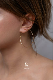 Simple Hoop Earrings