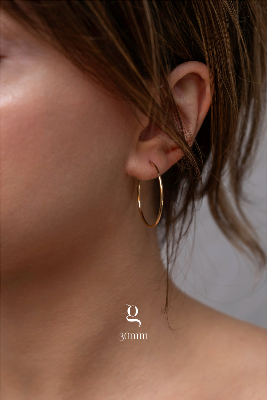 Simple Hoop Earrings