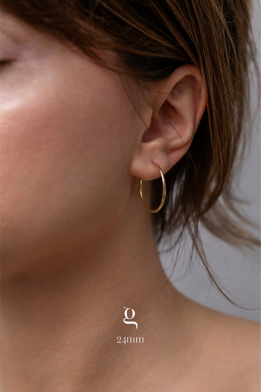 Simple Hoop Earrings