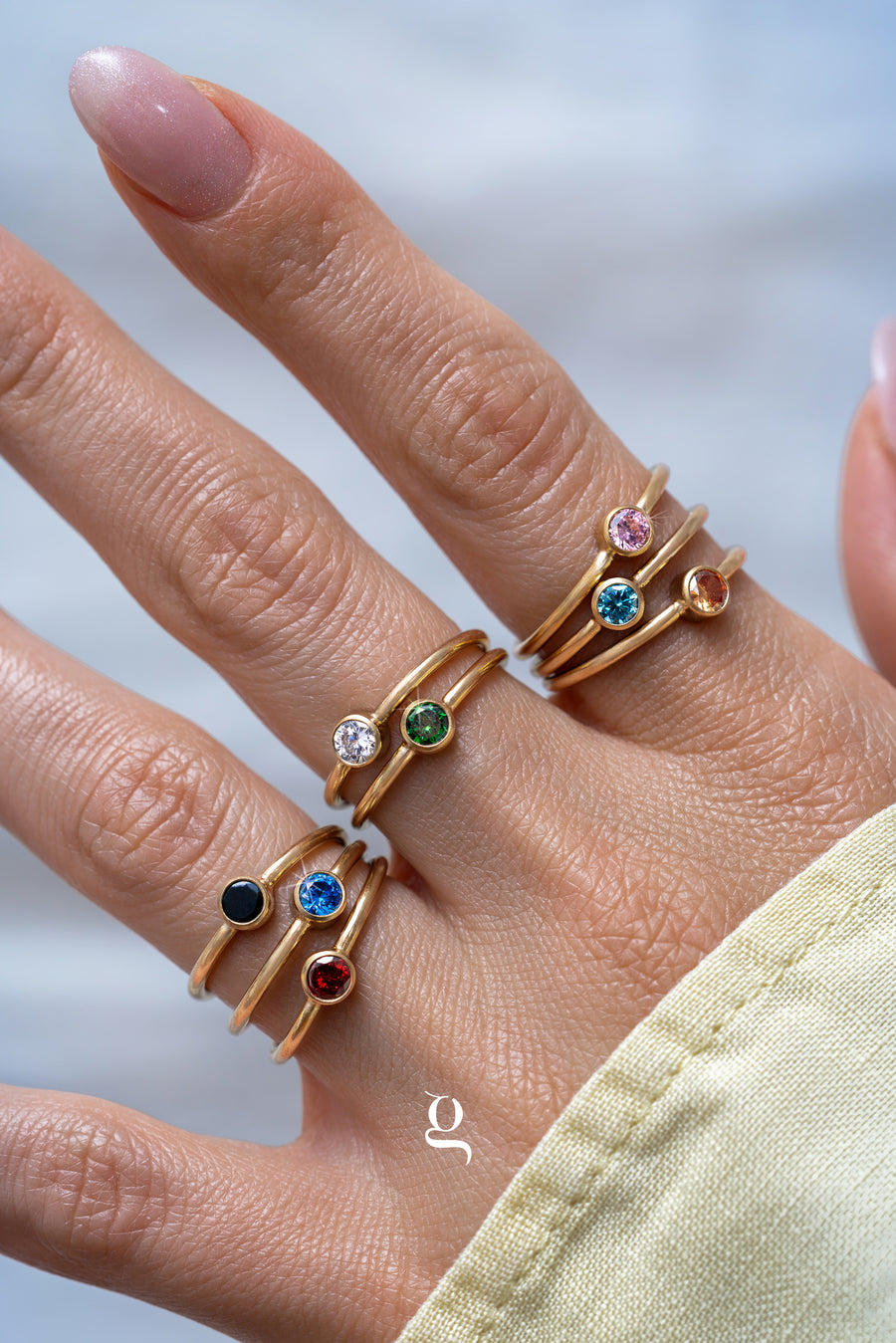 Vivid Essence Rings