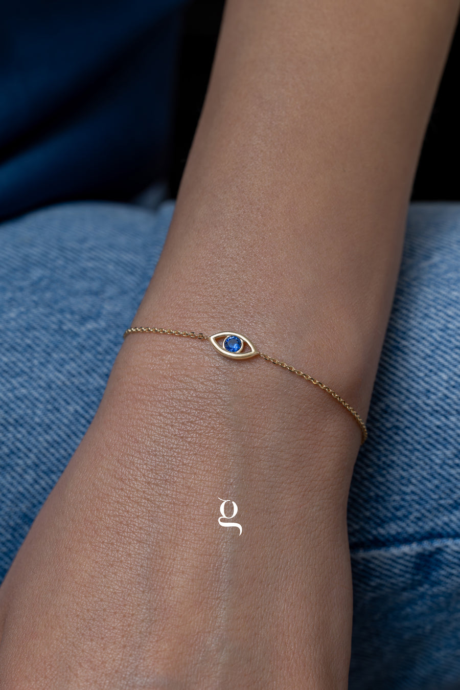 Blue Evil Eye Bracelet