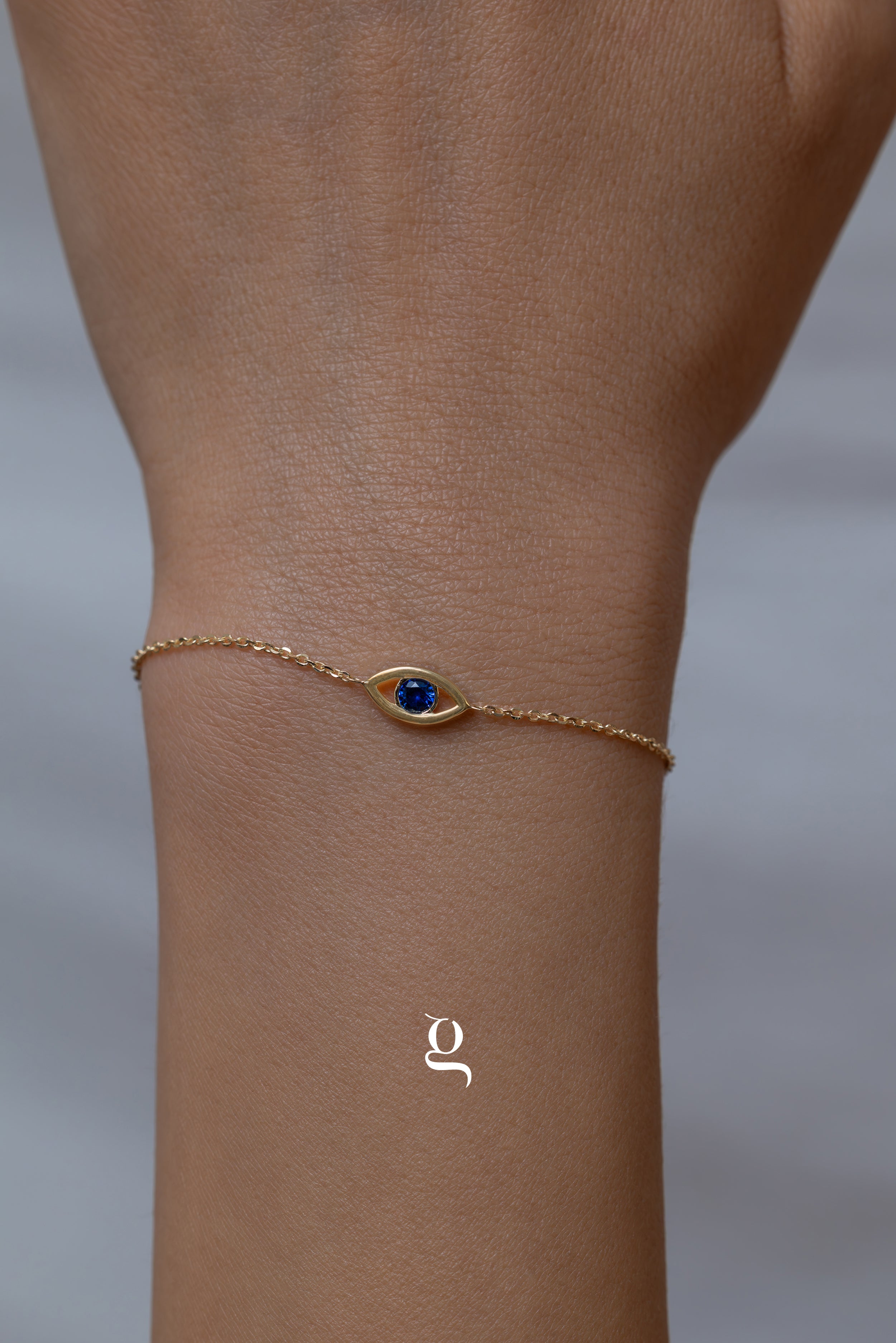Blue Evil Eye Bracelet