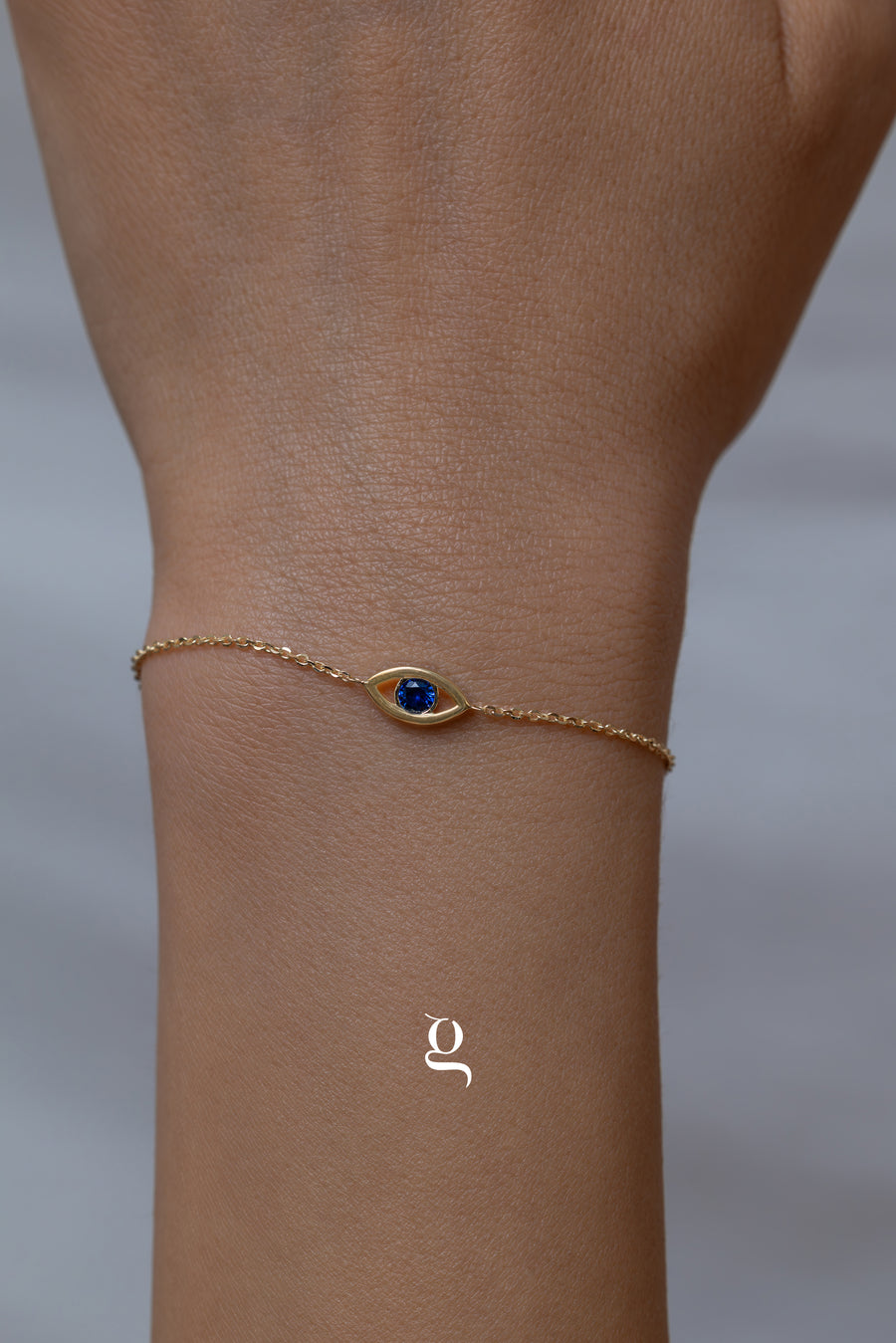 Blue Evil Eye Bracelet