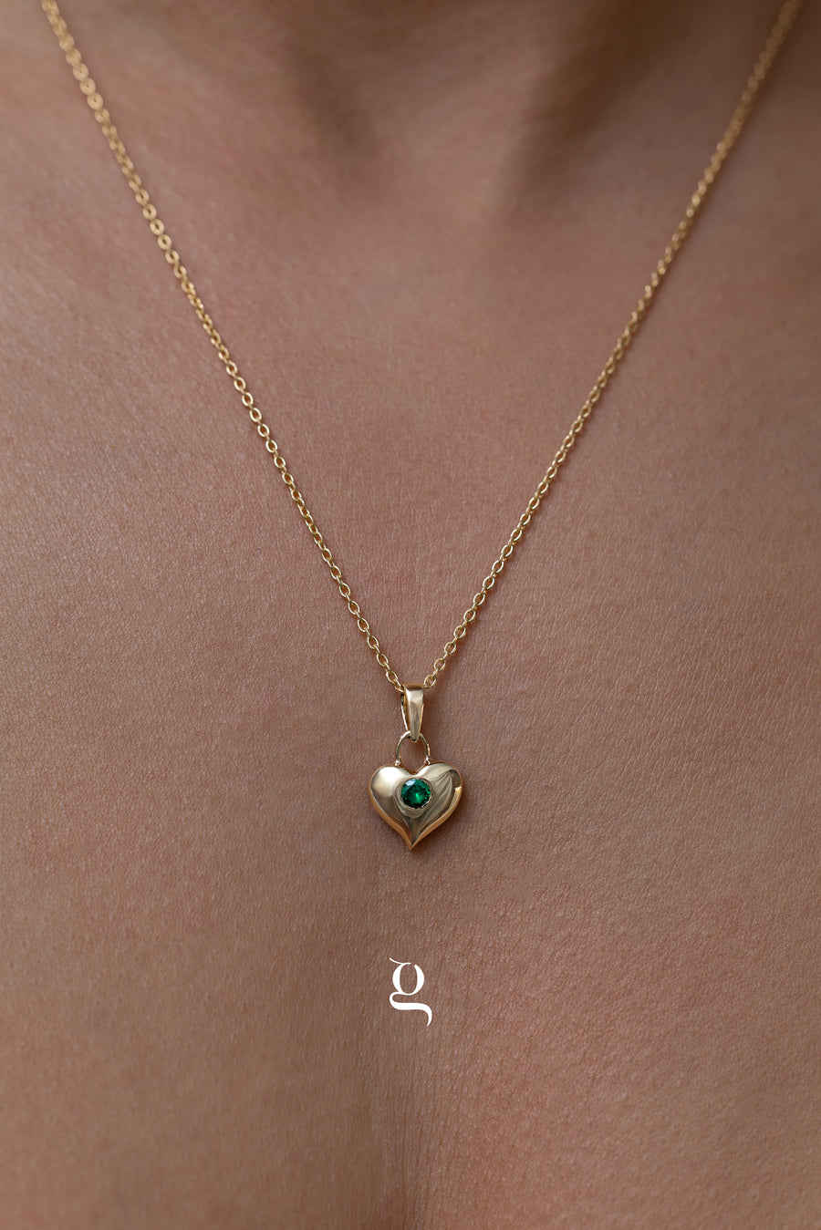 Emera Heart Necklace