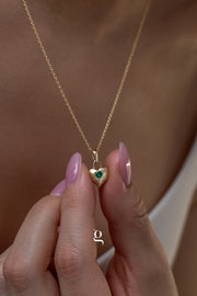 Emera Heart Necklace