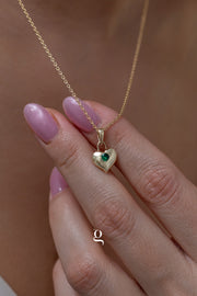 Emera Heart Necklace
