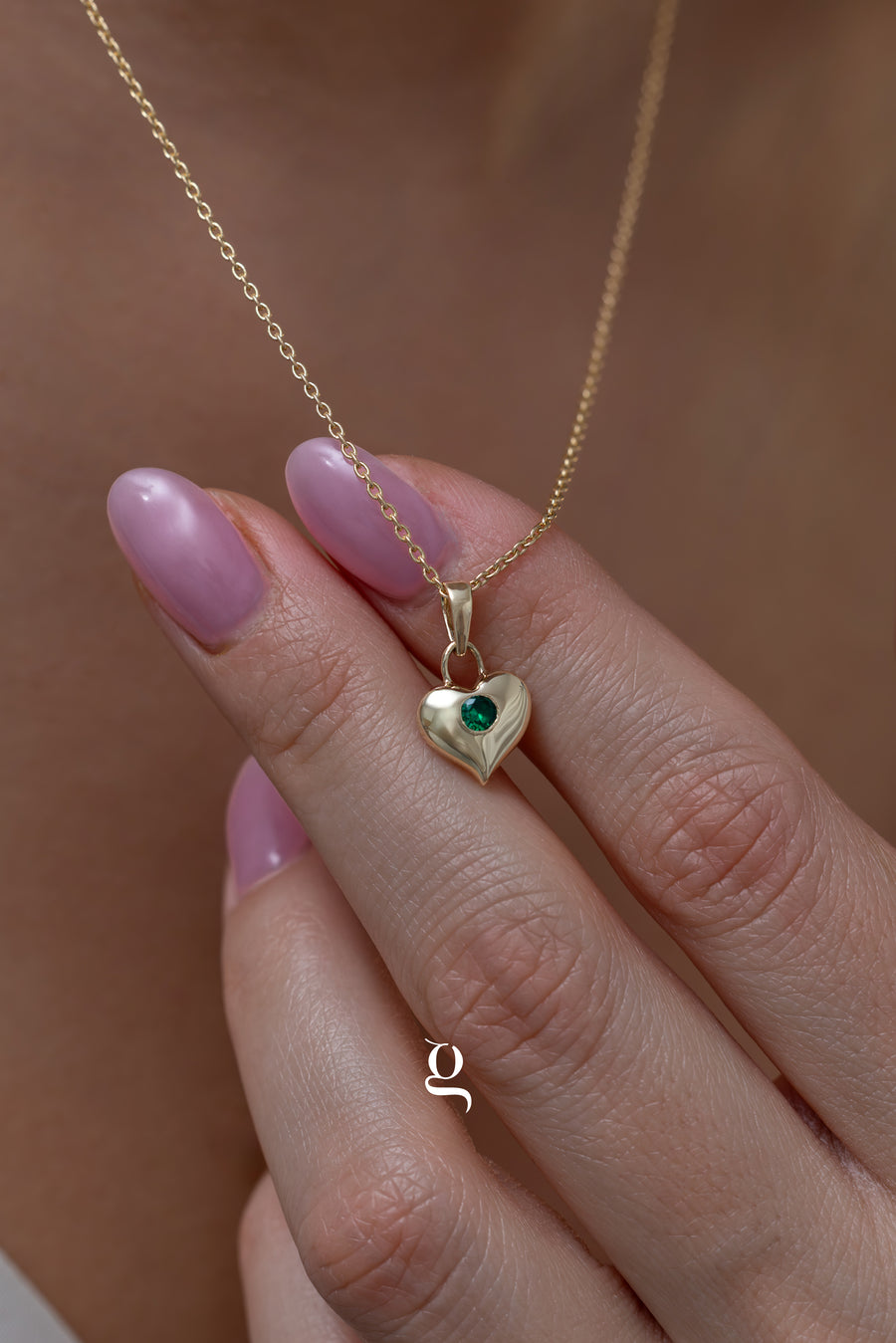 Emera Heart Necklace