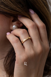 Classic CZ Band Ring