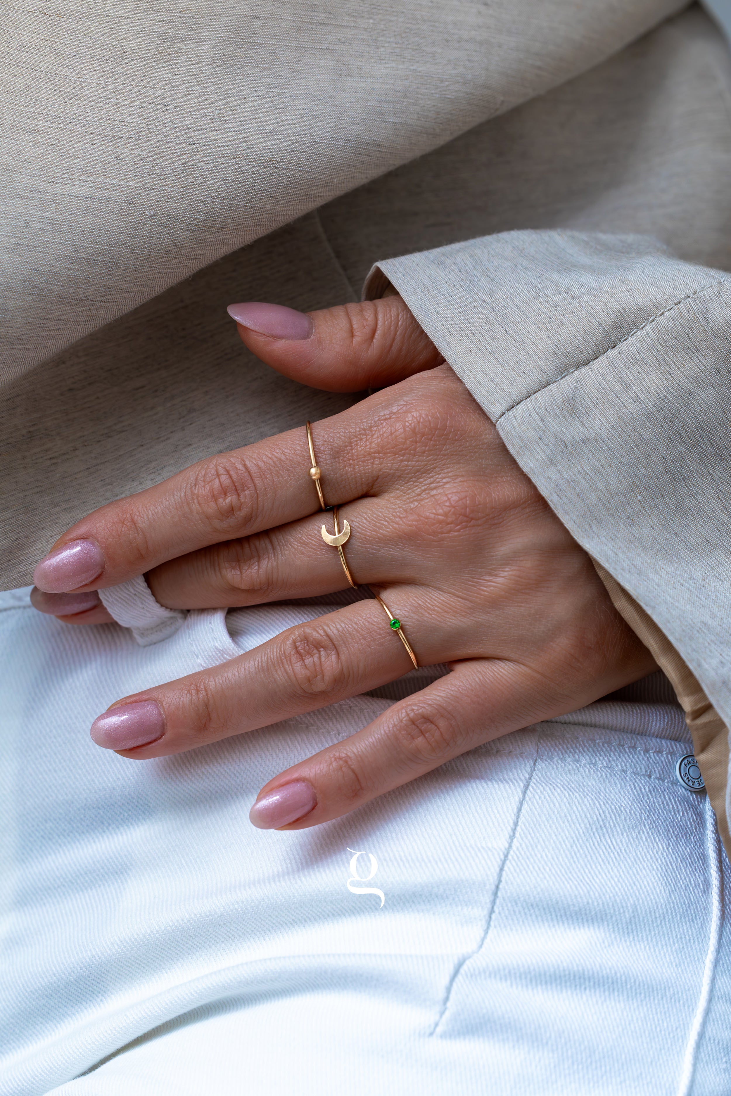 Golden Orb Ring