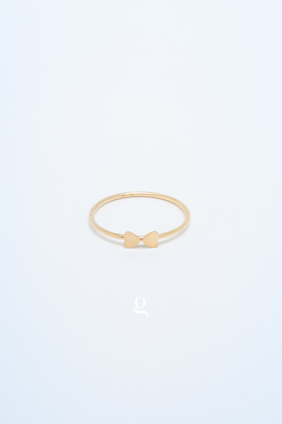 Double Heart Ring