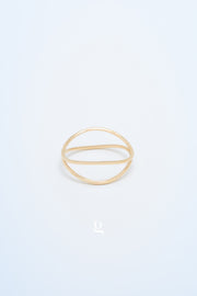 Double Wave Ring