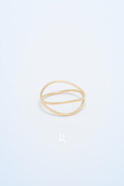 Double Wave Ring