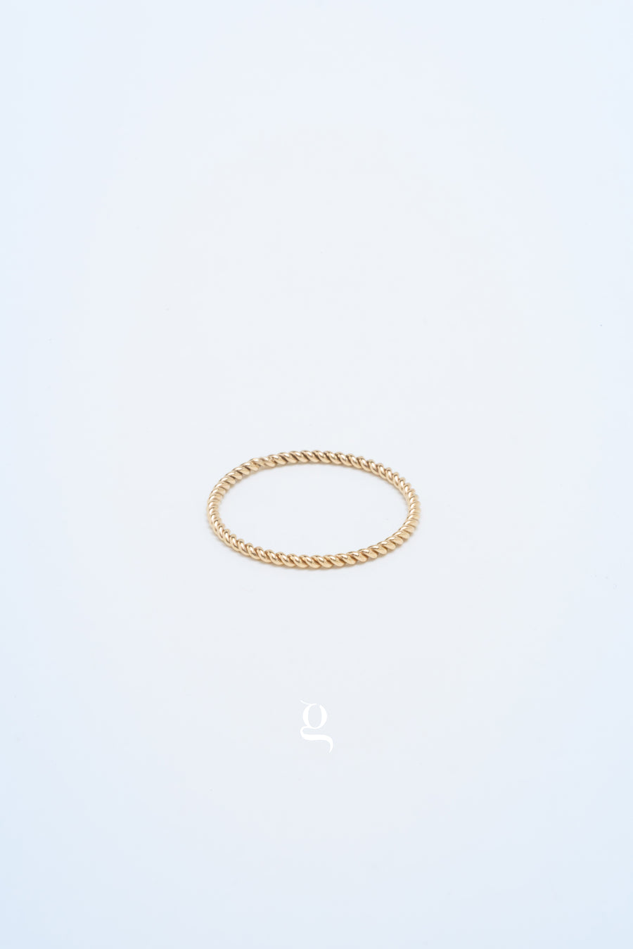 Thin Braid Ring