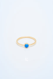 Blue Opal Ring