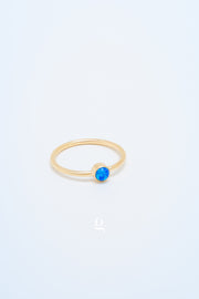 Blue Opal Ring