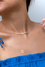 Floating Pearl Invisible Necklace