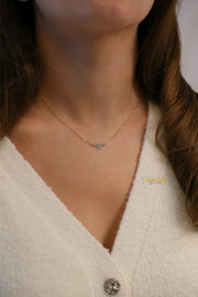 The Moon and Star Necklace