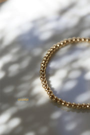 Gold Beaded Bracelet