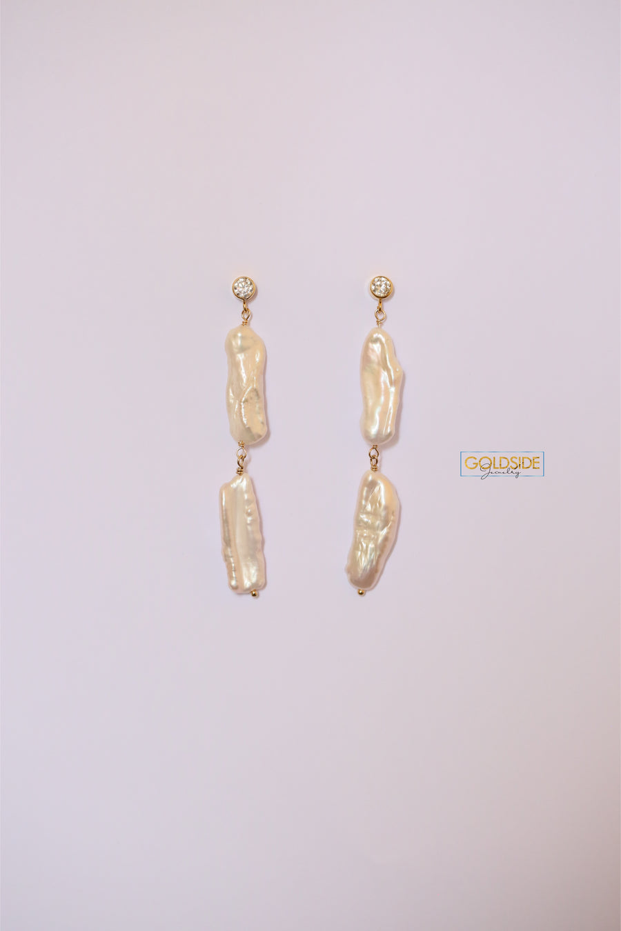 Long Pearls Earrings