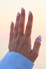 Chevron Ring