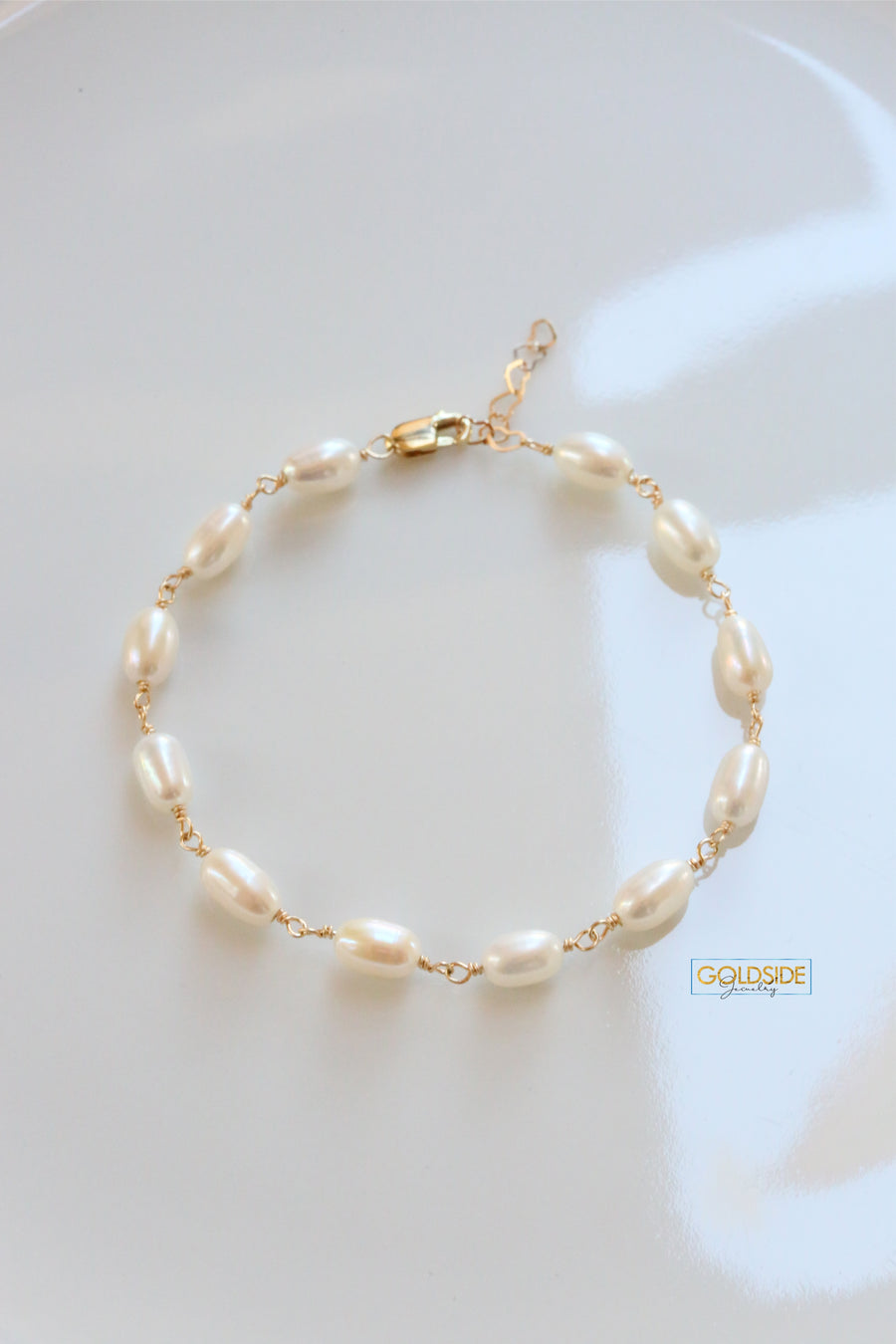 Handmade Big Pearl Bracelet