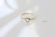 Heart Knot Ring