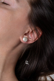 Classic Pearl Stud Earrings