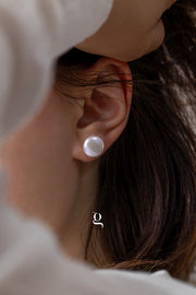 Classic Pearl Stud Earrings