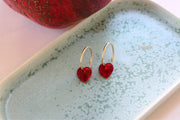 Heart Swarovski Earrings